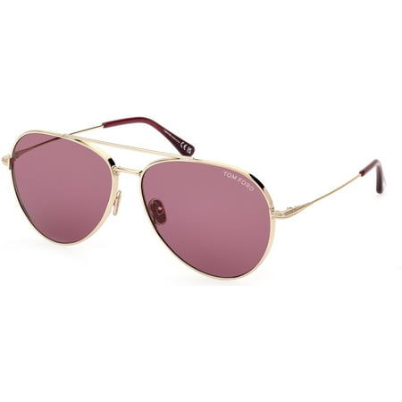 UPC 889214384706 product image for Tom Ford FT0996 32Y Metal Gold Violet 62 mm Unisex Sunglasses | upcitemdb.com