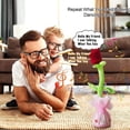 thumbnail image 5 of Rose Toy Plush Flower And Day Dancing Charging Singing Simulation Valentine‘s Education, 5 of 5