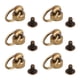 thumbnail image 4 of Remaches De Cuero, Remaches De Latón Para Monedero, Tachuelas De Bola, Material De Cobre, Producción De Bricolaje, 200 Juegos Para Bolso Para Ropa YLSHRF Bronce, 4 of 8