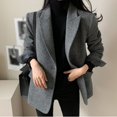 thumbnail image 1 of Women Spring Autumn Single-Breasted Blazer Fashion Elegant Versatile Suit Jacket, 1 of 10