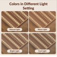 thumbnail image 7 of Design&I 4'x6' Washable Area Rug Entryway Boho Ru Door Featuring Striped Front Doormat Entrance for Home Office, Under Desk, Snag-Free Skid-Resistant Medium, 7 of 7