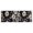 Pioneer Flower Floral, variant on Pioneer Flower Floral Print Pattern Kitchen Rug Mat,Kitchen Runner Rugs Non Skid Washable,Decorative Kitchen Floor Mats for Kitchen,Sink,Laundry,17"X47"