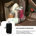 thumbnail image 4 of Niceauty Black Car Storage Bag Rear-Seat Organizer with Table Easy Installation, 4 of 5