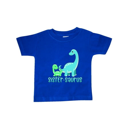 

Inktastic Sister-saurus Cute Brontosaurus Family Gift Baby Boy or Baby Girl T-Shirt