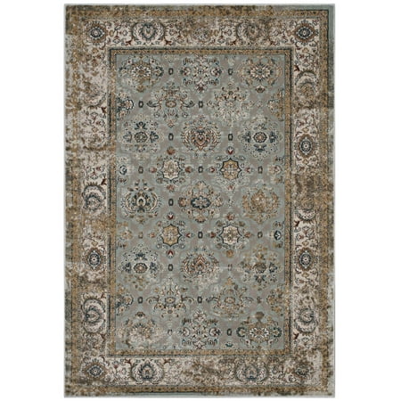 Industrial Country Farm Beach House Living Lounge Room Area Rug Runner Floor Carpet, Distressed Vintage Style, Fabric, Multi