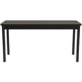 thumbnail image 3 of Correll 30"W x 60"D Deluxe High Pressure Library Table in Walnut, 3 of 9