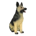 thumbnail image 5 of Lifelike Realistic Sitting Canine German Shepherd Police Dog Miniature Figurine, 5 of 8
