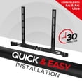 thumbnail image 4 of Soundbass Arc TV Mount, Black, Compatible with Sonos Arc and Arc Ultra Mounting Bracket for TV, Hardware Kit Included, Arc Soundbar, Designed in The U, 4 of 10