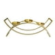 thumbnail image 2 of Soporte para candeliere de hierro forjado dorado, decoración para hogar, centro de , adornos, candelieres de para bodas, a la lámpara de oro SOLEDAD candelabro, 2 of 7