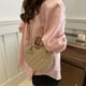 thumbnail image 5 of Bolso Mano Con Forma Corazón Cruzado Cuero PU Asa Superior para Mujer, 5 of 6