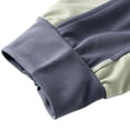 thumbnail image 5 of JOANKDMI Color Block Sweatshirts for Men Long Sleeve Crewneck Pullover Athletic Active Shirts Casual Sportswear Tops for Workout Gym, 5 of 6