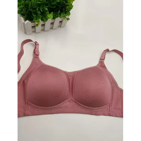 

Women‘s Solid High-Stretch Thin Cup Sport Bra Stretchy No Underwire Adjustable Bra Women‘s Lingerie & Underwear