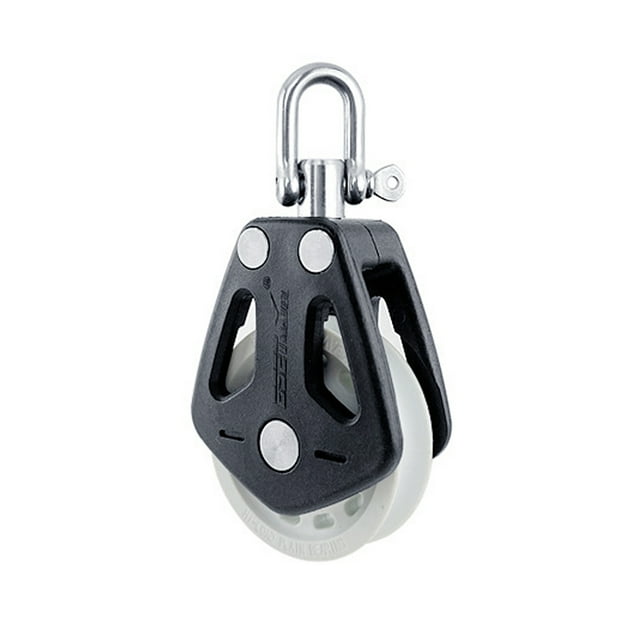 Sailboat Pulley Nylon Crane Pulley Block Lifting Single Pulley Swivel Sailing Pulley
