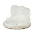 thumbnail image 1 of Open Box 2) Intex Canopy Island 78" X 59" Inflatable Water Lounge Raft |, 1 of 6