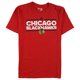 thumbnail image 1 of Adidas Mens Chicago Blackhawks Graphic T-Shirt red M, 1 of 2