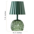 thumbnail image 4 of Beautiful Portable Rechargeable Thyme Green Table Lamp by Drew Barrymore, 4 of 7