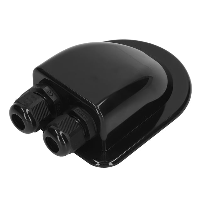 Solar Entry Housing,ABS Cable Junction Box Weather Resistant Dual Cable Entry Gland Waterproof Solar Cable Entry Gland Industry-Leading Standards