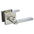 thumbnail image 4 of Kwikset 991 Halifax Keyed Door Lever and Sgl Cyl Deadbolt Combo Pack in SN, 4 of 8