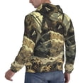 thumbnail image 6 of Haiem Epic Dragon Skull Scene Patterned Men's Hoodie with Kangaroo Pocket - Ideal Pullover Sweatshirt for Daily Wear, Travel, and Home-Small, 6 of 7