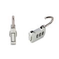 thumbnail image 4 of Mini 3 Digit Combination Password Lock Alloy Security Lock combination password lock; Suitcase Luggage Coded Lock Cabinet Locker Padlock, 4 of 8