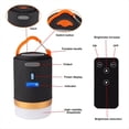 thumbnail image 4 of Luz para Acampar, Lámpara Impermeable para Tienda de Campaña, Luz LED Portátil, Control Remoto, Recargable, Linterna para Acampar Al Aire Libre, Trabajo, 4 of 5
