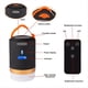 thumbnail image 4 of Luz para Acampar, Lámpara Impermeable para Tienda de Campaña, Luz LED Portátil, Control Remoto, Recargable, Linterna para Acampar Al Aire Libre, Trabajo, 4 of 10