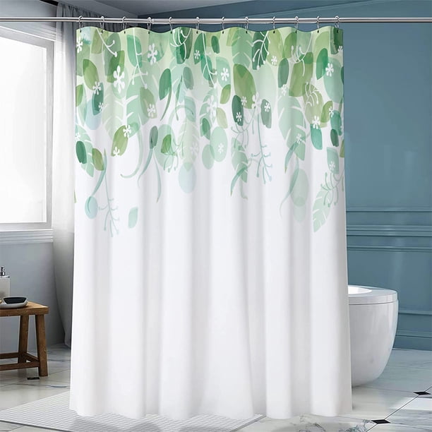 Cortina de baño Bewildely moderna de poliéster YL347-3 fácil de instalar y limpiar