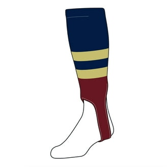 TCK Baseball Stirrups Large (300E, 5in) Royal, Vegas Gold, White