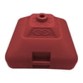 thumbnail image 4 of S SERENABLE Base de Parasol Remplissable d'Eau, Support de Parasol Carré pour Patio, Support de Parasol Extérieur pour Cour, Pelouse, Plage, Bord de Piscine Rouge, 4 of 9