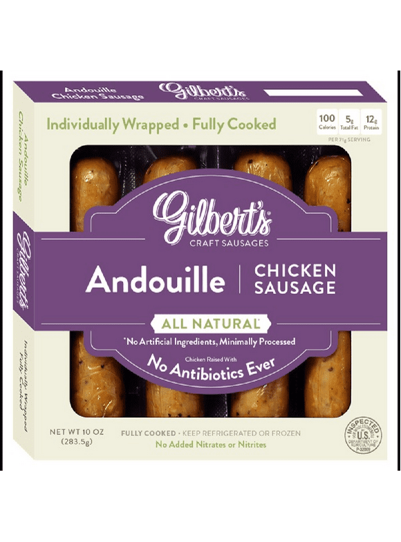 Andouille sausage in Sausages