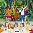 thumbnail image 2 of Scooby Doo Adventure school Background Wall Decor Taspestry Poster Banner Backdrop Party Supplies, 2 of 6