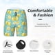 thumbnail image 3 of Fotbe Yellow Lemon Traje de Baño para Hombre – Shorts de Natación de Secado Rápido con Forro y Bolsillos-XX-Large, 3 of 6