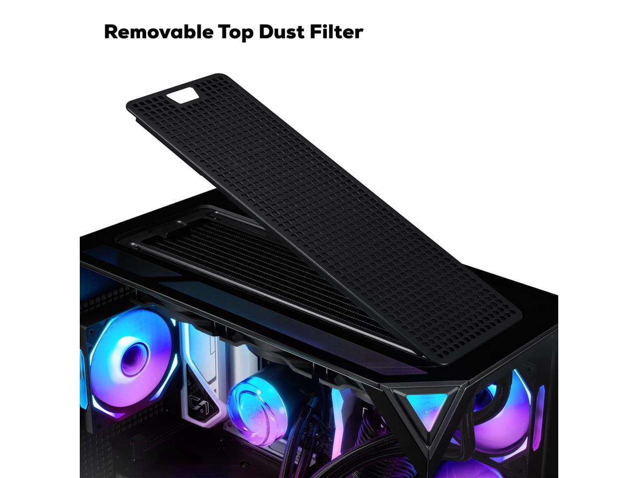iBUYPOWER Element 9 Pro Black Gaming PC Desktop - Intel Core Ultra 7 265KF - NVIDIA GeForce RTX 5070Ti 16GB - 32GB DDR5 RGB - 2TB NVMe SSD - EPBI7N57T01