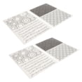 thumbnail image 3 of Clear Stamps, Convenient Practical 4 PCS Durable Reusable Decorative Stamps  for Photo Albums, 3 of 8