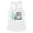 White, variant on Nacho Average Bride Tank Top Fitted Racerback Women's Large White