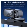 thumbnail image 2 of 4K Ultra HD Autofocus USB Webcam W/ Privacy Cover, Type-C Adapter ,Easy to Operate, 2 of 6