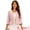 Pink, variant on DARING DIVA Women's Open Front 3/4 Sleeve Peplum Business Blazer XS Pink