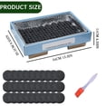 thumbnail image 3 of Disposable Grill With 30 Of Fast Burning Portable Barbecue Grill Small Grill For Backyard Camping Yachts, 3 of 7