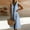 Light Blue, variant on Morttic Women's Summer Casual A-Line Sleeveless Contrast Ruffle V-Neck Midi Dress Flowy & Fashionable Summer Outfit Light Blue,S