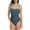 Gray#1, variant on Spring Saving GaThRRgYP Womens One Piece Swimsuits,Women's Solid Color Swimwear Conservative Swimsuit