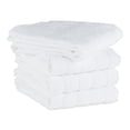 thumbnail image 2 of Solid White Windowpane Terry Dishtowel 4 Piece, 2 of 3