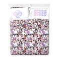 thumbnail image 4 of KPOP Demon Hunters Huntrix Trio Kids 4 Piece Bedding Sheet Set, Multicolor, Full Size, 4 of 9