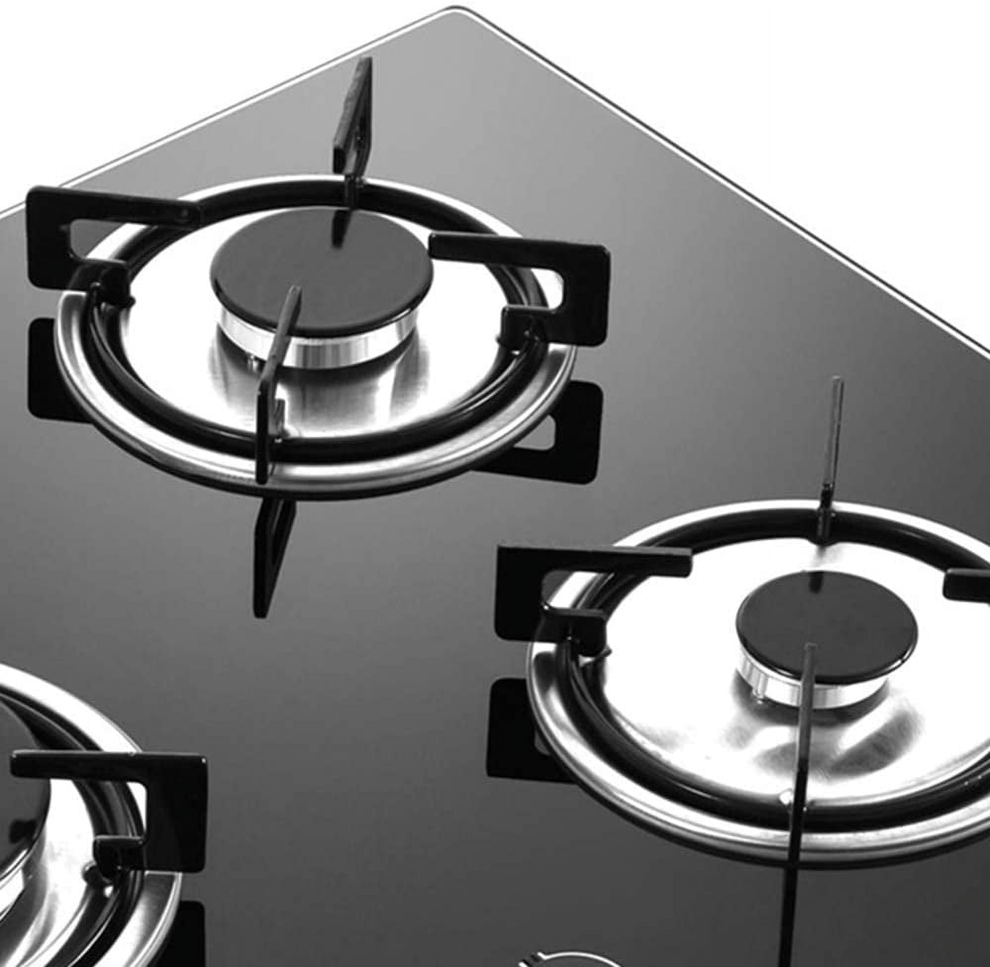 Fetcoi, 4 Burners Built-In Stove Top Gas Cooktop Kitchen Easy to Clean Gas Cooking Easy To Clean 23.3"