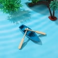 thumbnail image 4 of RUNROTOO DIY Material Mini Wooden Oars Khaki Wood Sandbox Decor 48 Pcs, 4 of 6