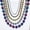 Silver, variant on 16-36" Stainless Steel Bead Ball Necklace Silver Gold Multicolor 2/4/6/8/10Mm
