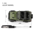 thumbnail image 4 of Coche fundido a presión TOKAXI Jeep Wrangler Rubicon a escala 1/36 para niños, 4 of 6