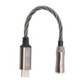 thumbnail image 4 of Adaptador De Amplificador De Auriculares Tipo C A 3,5mm, Carga De Salida Del Amplificador De Auriculares 16 Ohm -600 Ohm 120dB 15cm/5,9 Pulgadas Para Android, 4 of 8