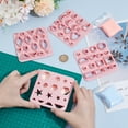 thumbnail image 4 of 4Pcs 4 Styles ABS Plastic Plasticine Tools Clay Cutters Modeling Tools Pink Mixed Shapes 10x10cm 1pc/style, 4 of 5