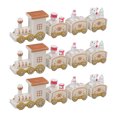 thumbnail image 4 of Mini  Decor Set, Small  Christmas Decorations Safe Reliable Durable 3 Sets Plastic  For Cake Red,Green,White, 4 of 8