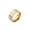 Silver Gold, variant on Mens Stainless Steel Personality Simple Irregular Tapered Domineering Rock Hip Hop Exquisite Hand Jewelry Ring Silver Gold Size 8
